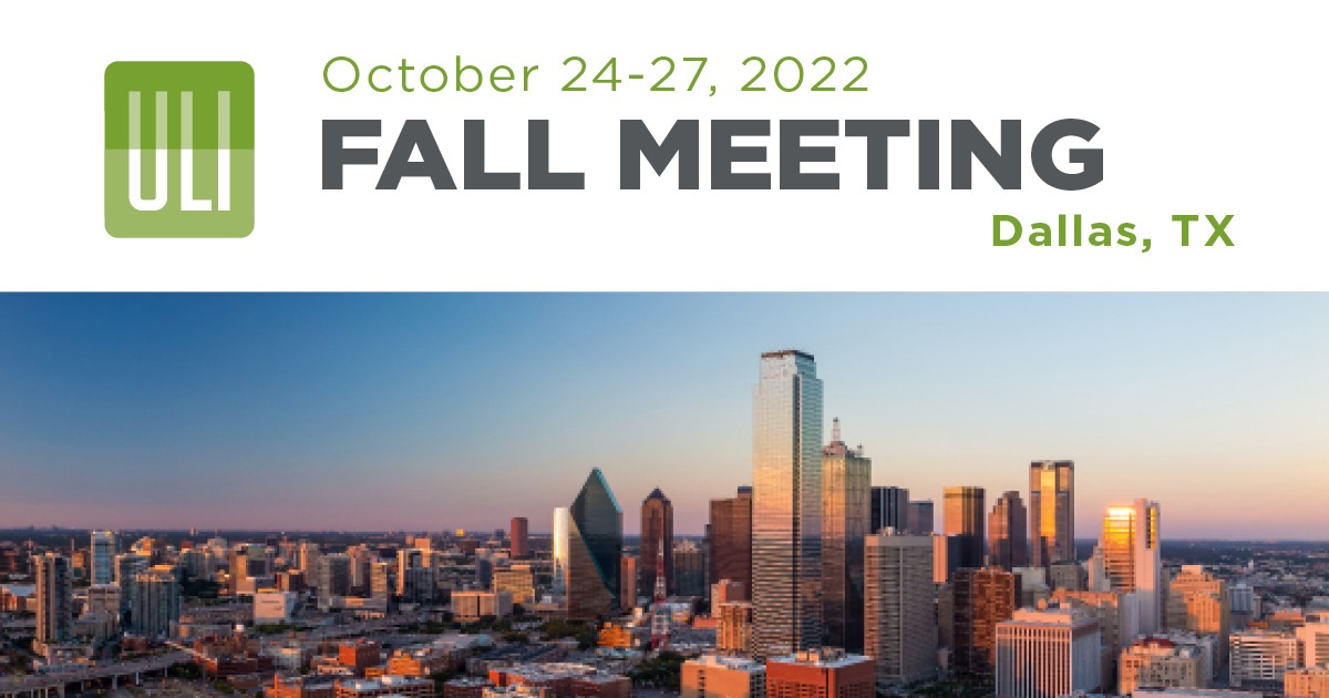 ULI Fall Meeting 2022