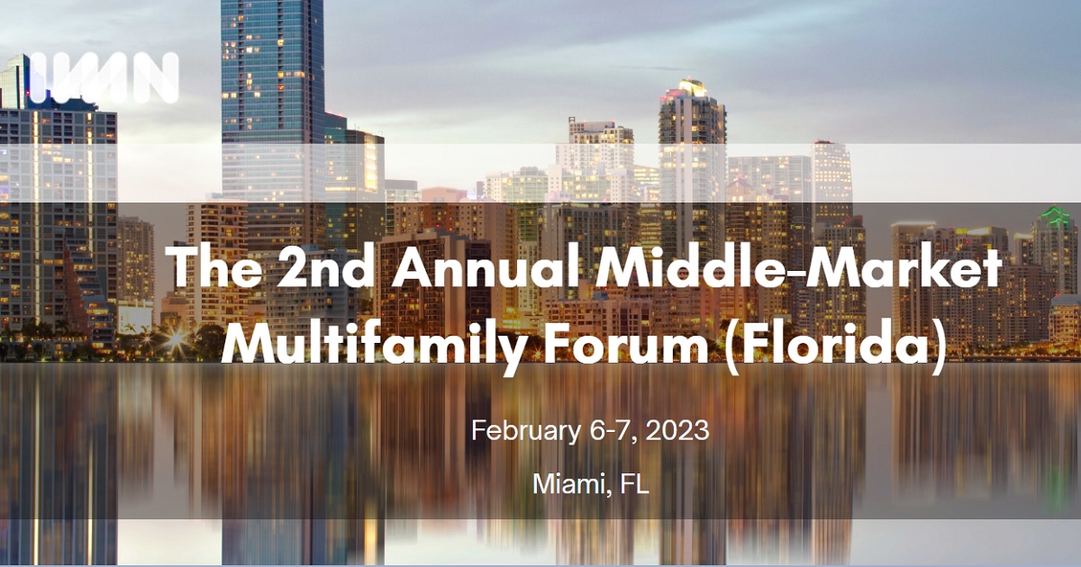 The 2nd Annual Middle-Market Multifamily Forum (Florida)