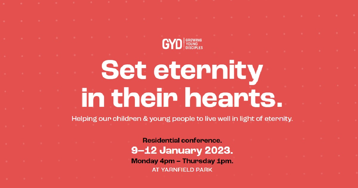 Growing Young Disciples Residential Conference 2023