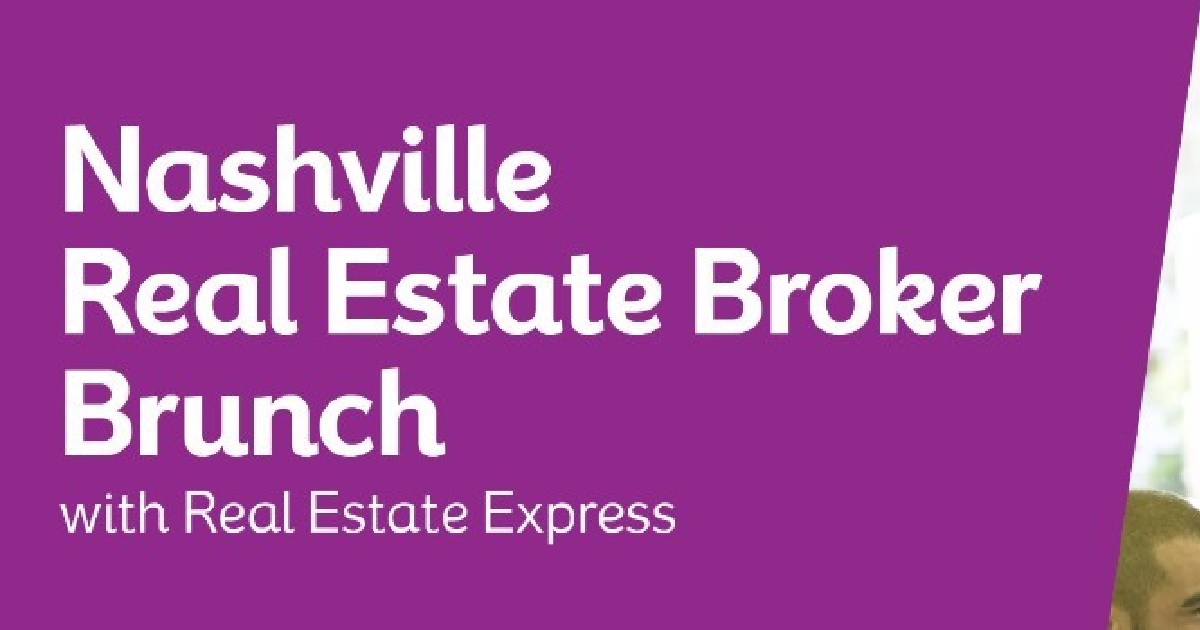 Nashville Real Estate Broker Brunch with Real Estate Express