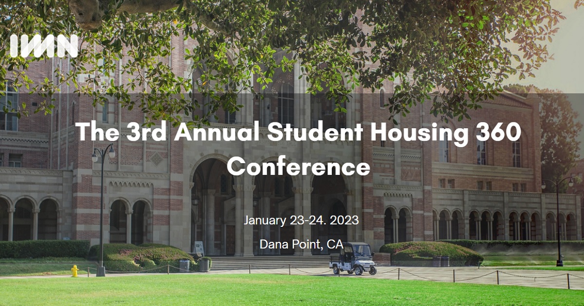 The 3rd Annual Student Housing 360 Conference