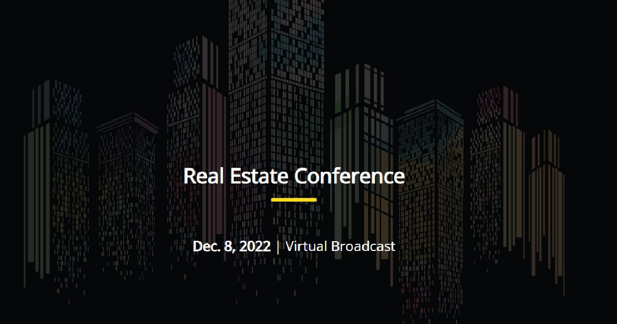 Real Estate Conference Virtual 2022