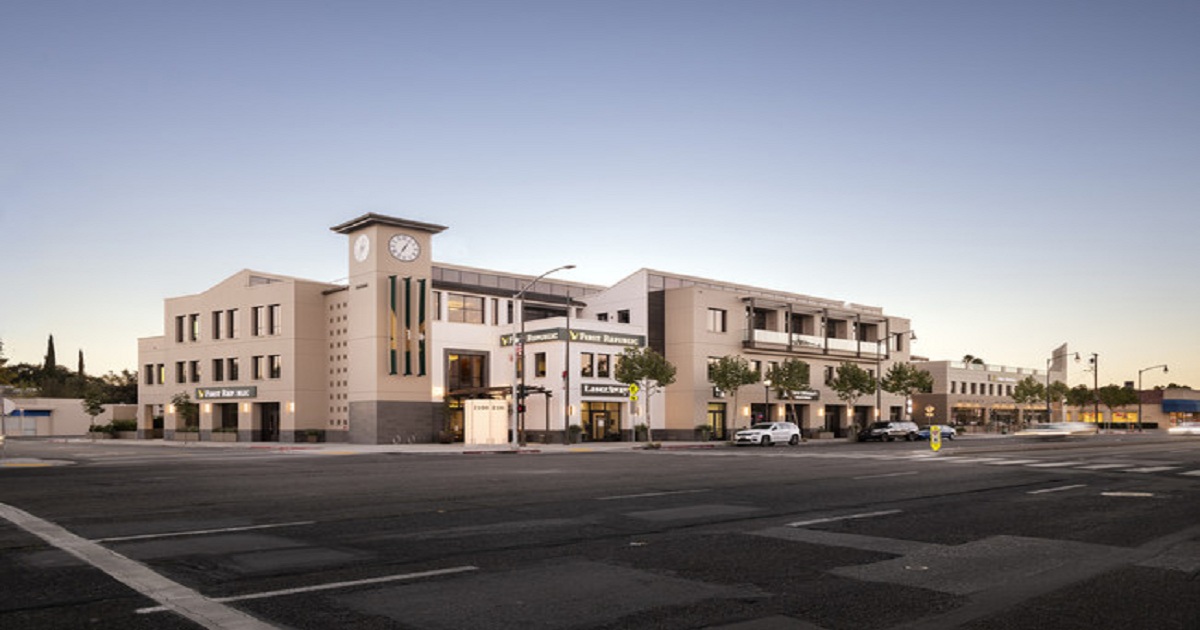 First Republic Center by Blox Ventures and Angelo Gordon Sell College Terrace at 2100 El Camino Real in Palo Alto