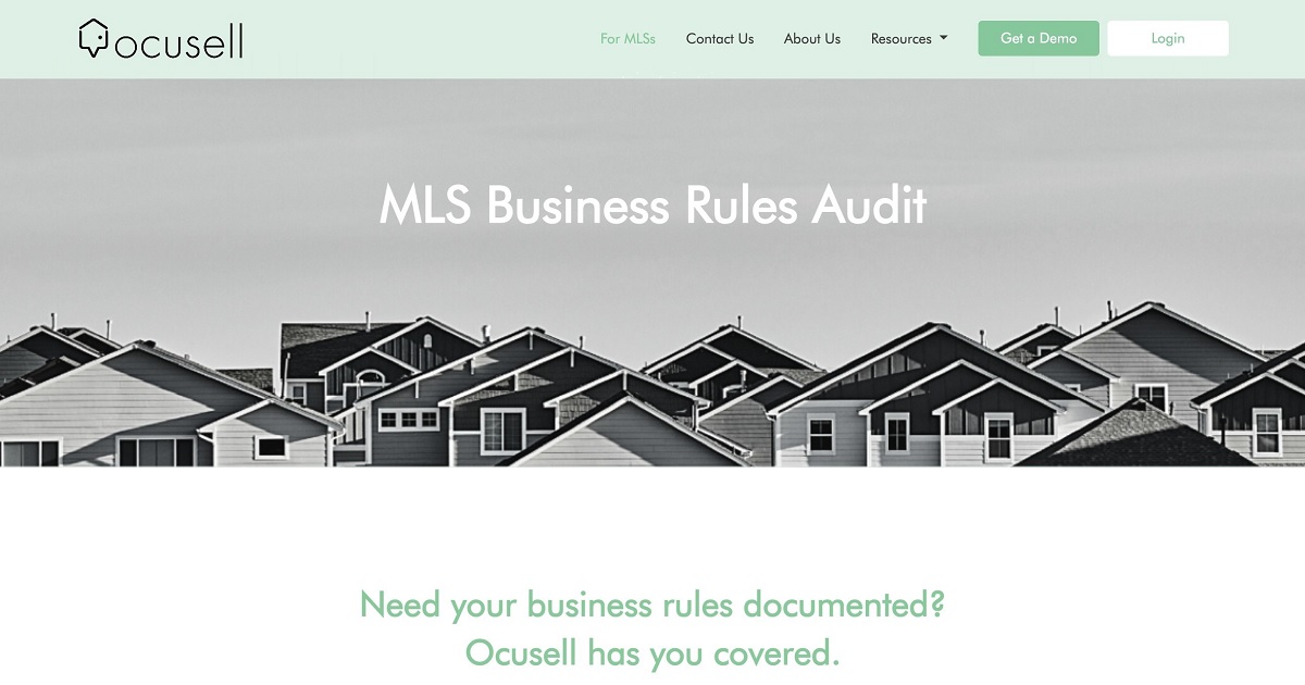 Ocusell Launches New Solution to &quot;Fix Business Rules&quot; for Real Estate